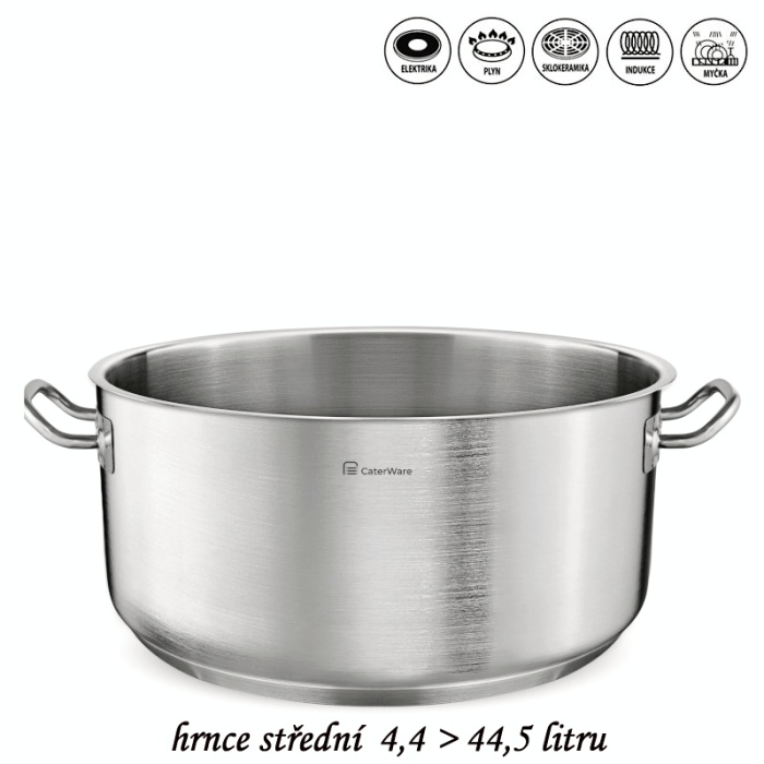 Hrnec 44,5 l. nerez pr.45 výška 28cm profi-line CaterWare