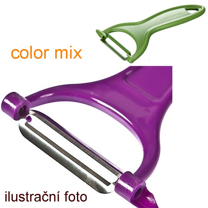 Škrabka příčná čepel,vroub.ostří color mix