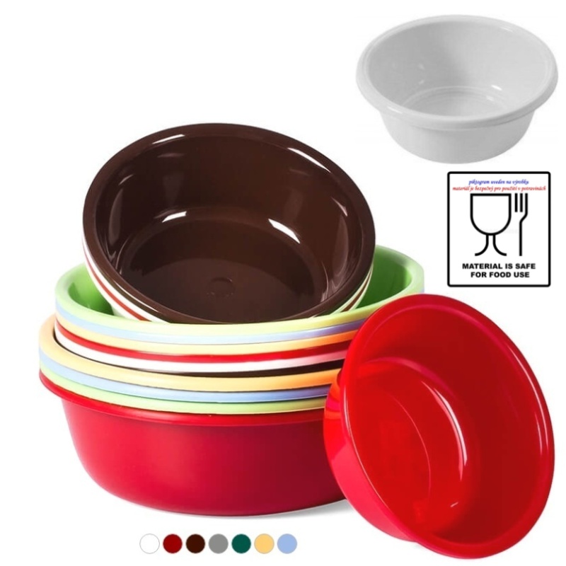 Miska UH-PP pr.28cm Alfa color mix > doprodej skladem ks: 13