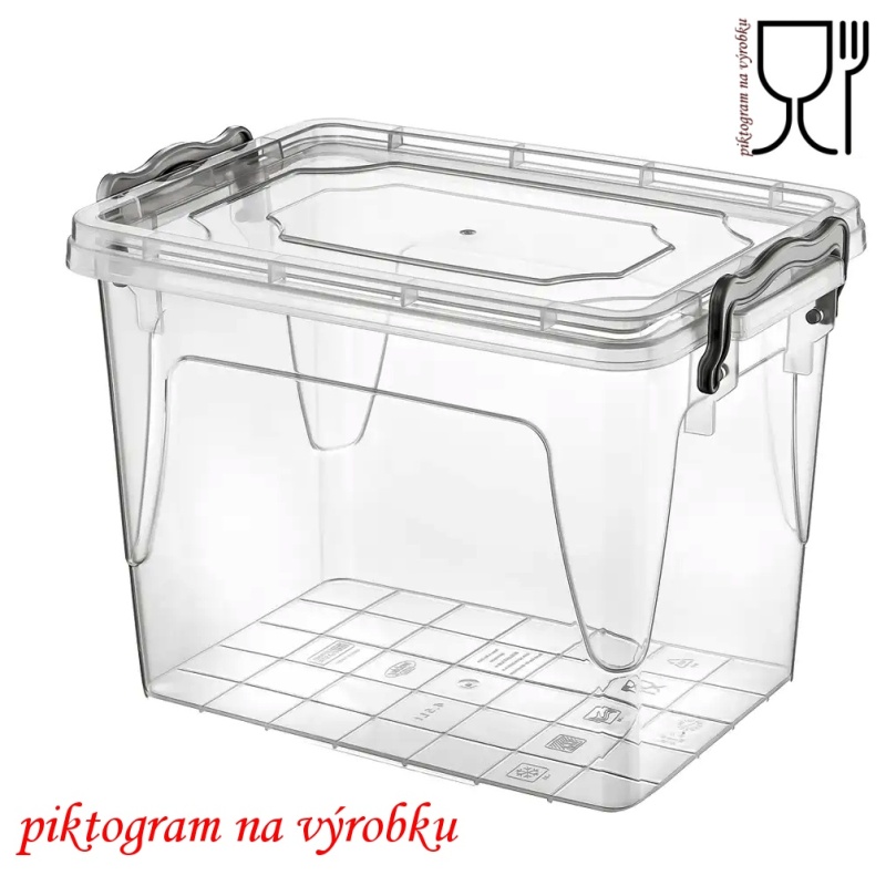 BOX  2,7 litrů Hand 19,5x14,5v15cm s víkem