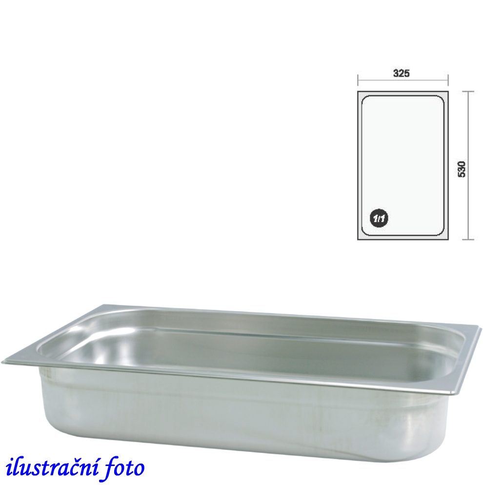 GN 1/1 - 100 INOX