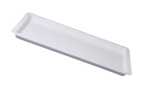GN 1/3 - v 2,2 cm Porcelán - Bílý