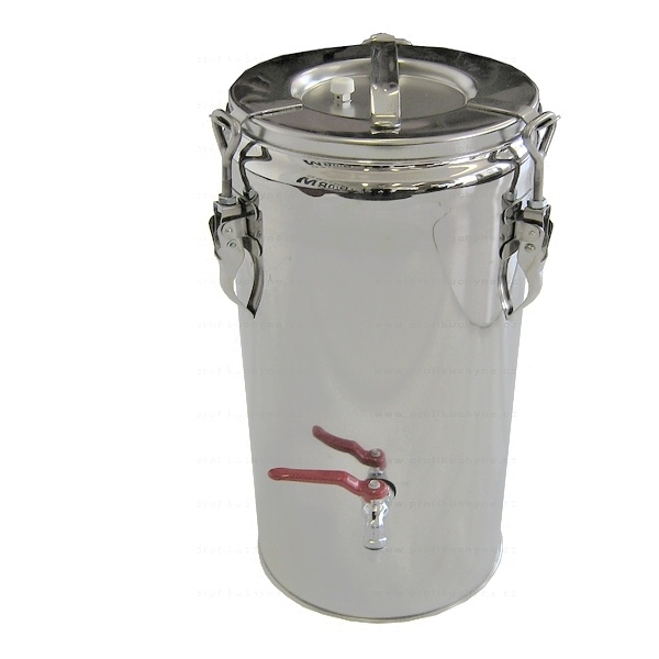 Viko T 5,10 INOX s těsnění - s výpustným kohoutem