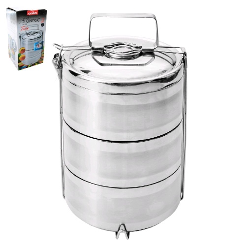 Jídlonosič IZOTERM-INOX 3 dílný pr.16cm O-120958> doprodej ks: 3
