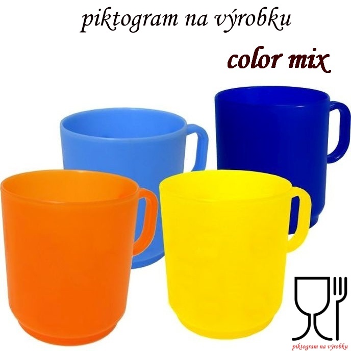 Hrnek UH  0,33 litru color OLD bal. 6 ks