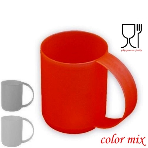 Hrnky UH 0,4 lit. REN COLOR mix bal. 6 ks