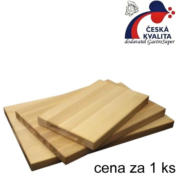 Deska pracovní kuchyň dřevo 40x25v3,5 cm (masodeska)