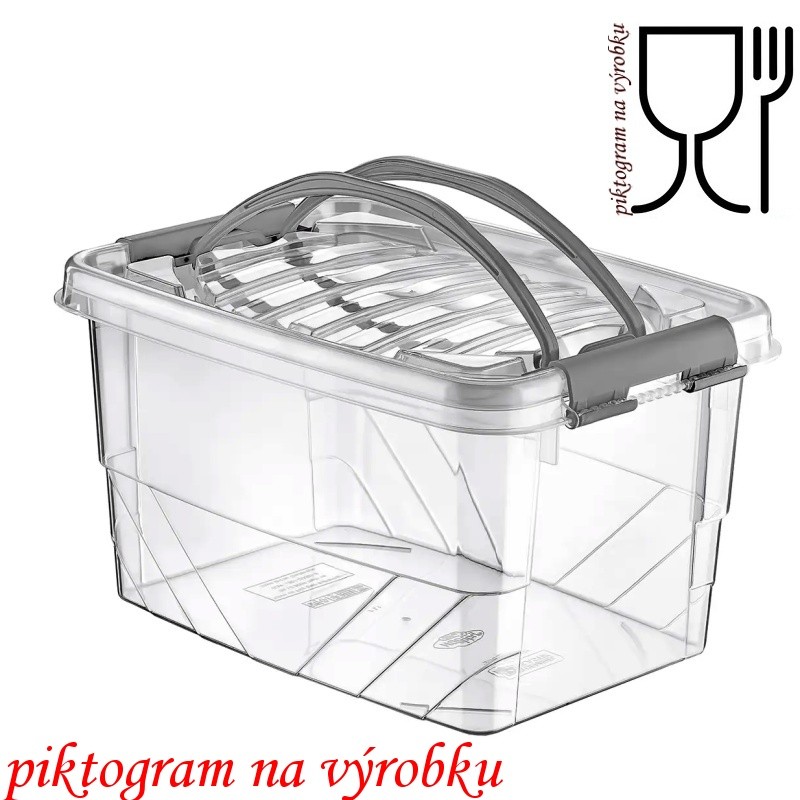 BOX  7 litrů Hand 31x22v17cm s víkem