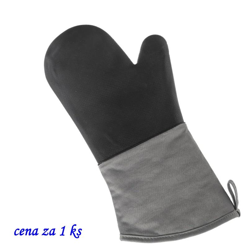 Rukavice kuch. d.40cm,š.20cm bavlna-silikagel