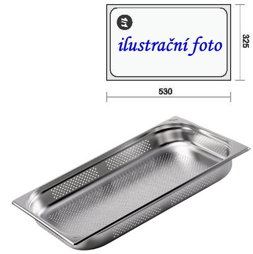 GN 1/1 -  65 INOX - perforované