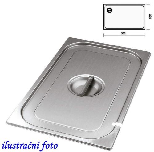 Víko GN 1/1 INOX výřez naběračka