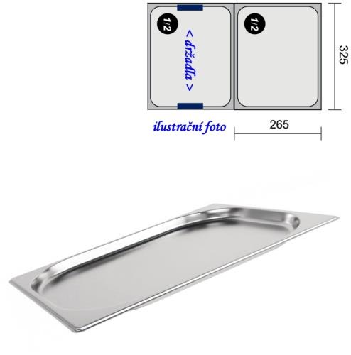 GN 1/2 -  20 INOX