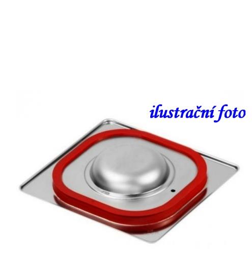 Víko GN 1/6 INOX se silikonovým těsněním