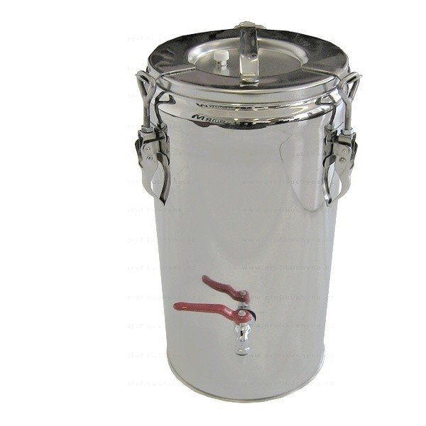 Viko T 5,10 INOX s těsnění - s výpustným kohoutem