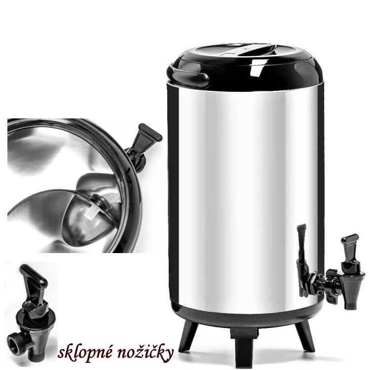 Termos na nápoje s kohoutem 12 l