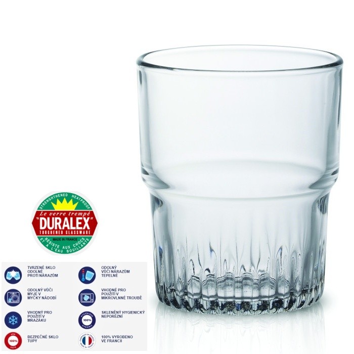 Sklenice 200ml Empilable DURALEX B-72 ks